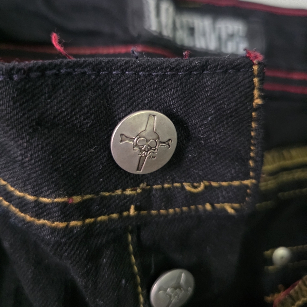Lip Service Black Rockaway Straight Leg Jeans - Picture 4 of 11